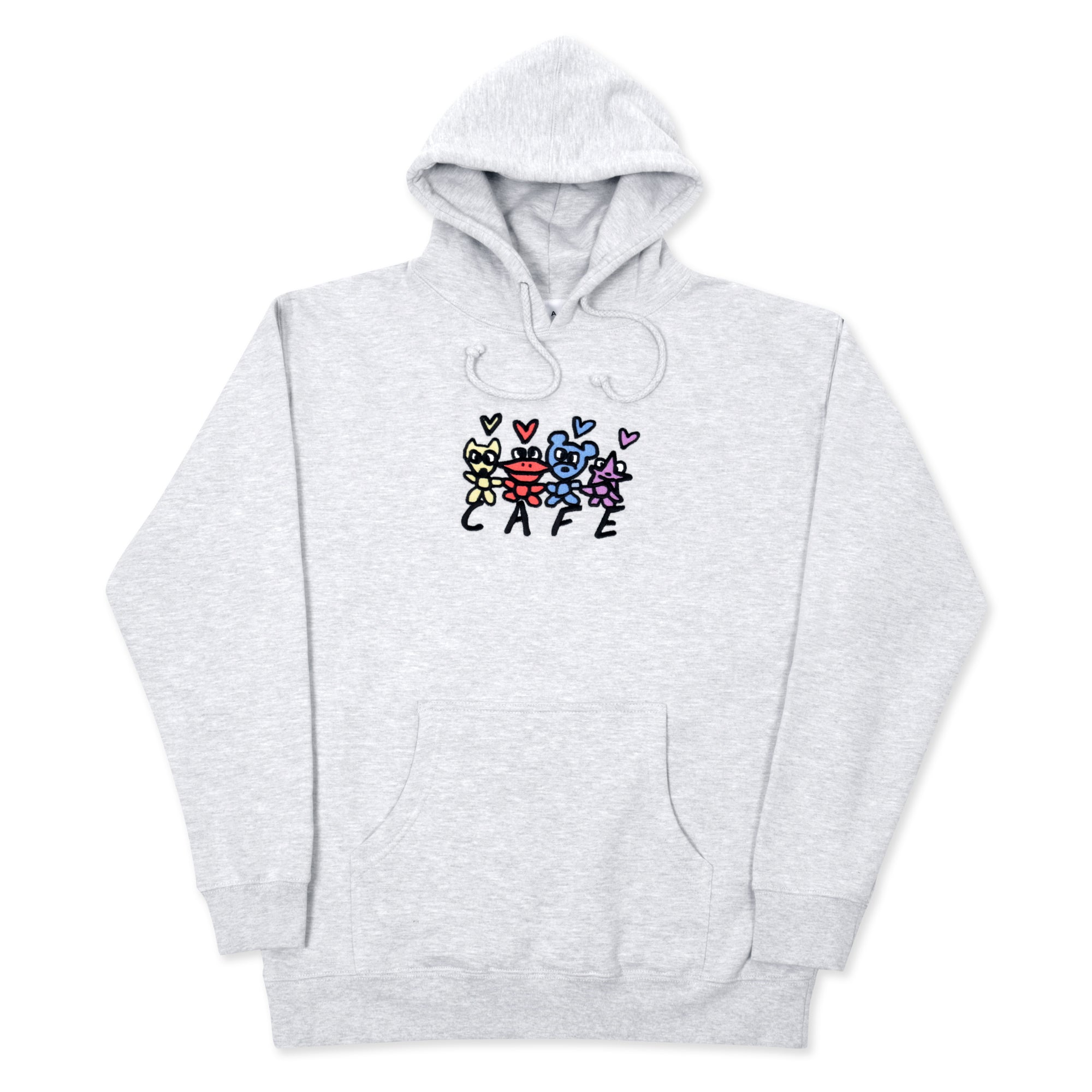 Pals Hood Heather Grey