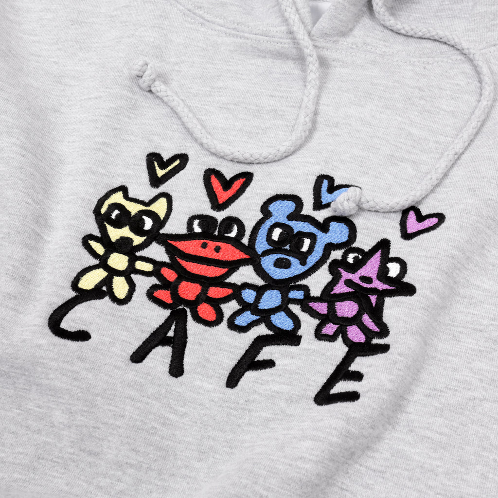 Pals Hood Heather Grey