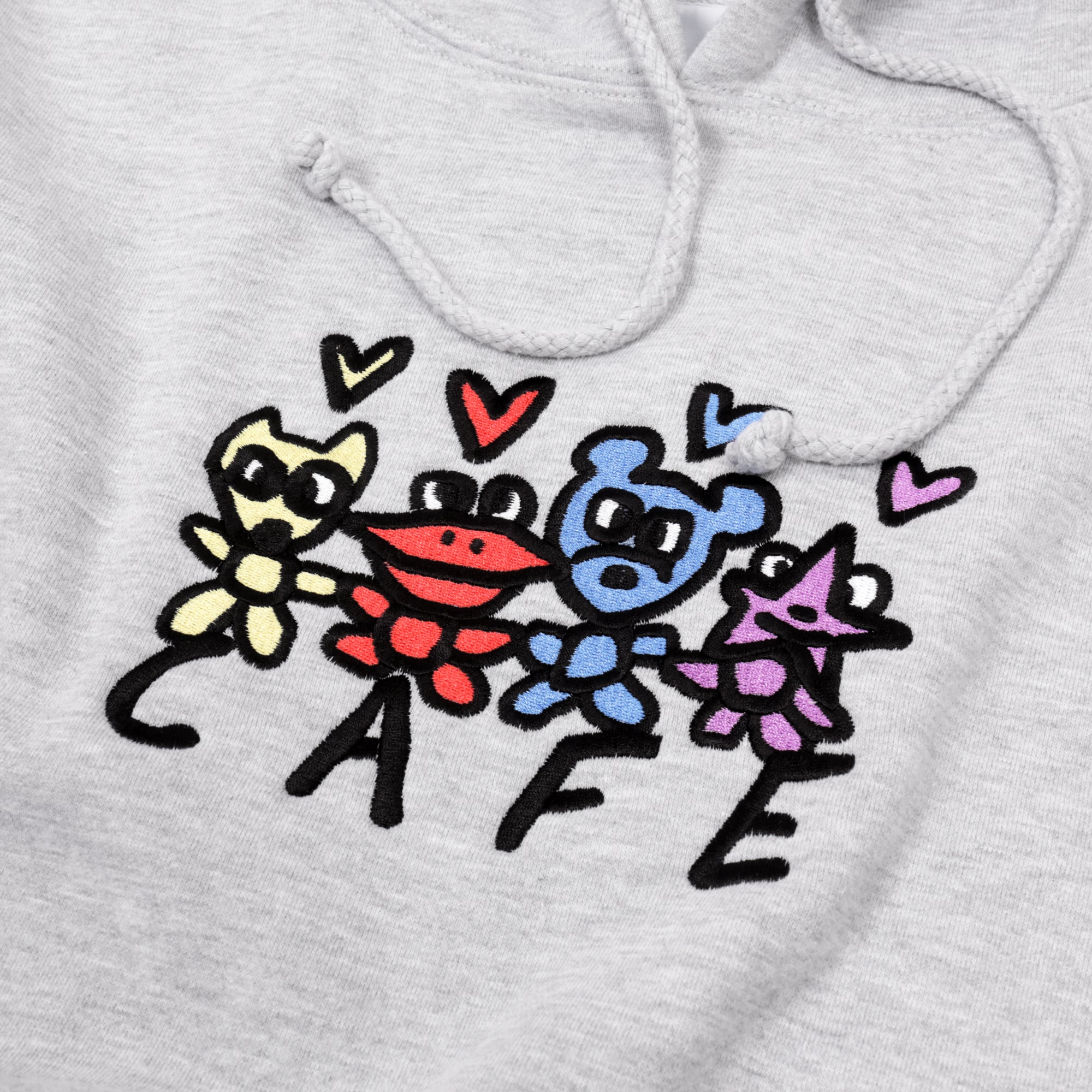 Pals Hood Heather Grey