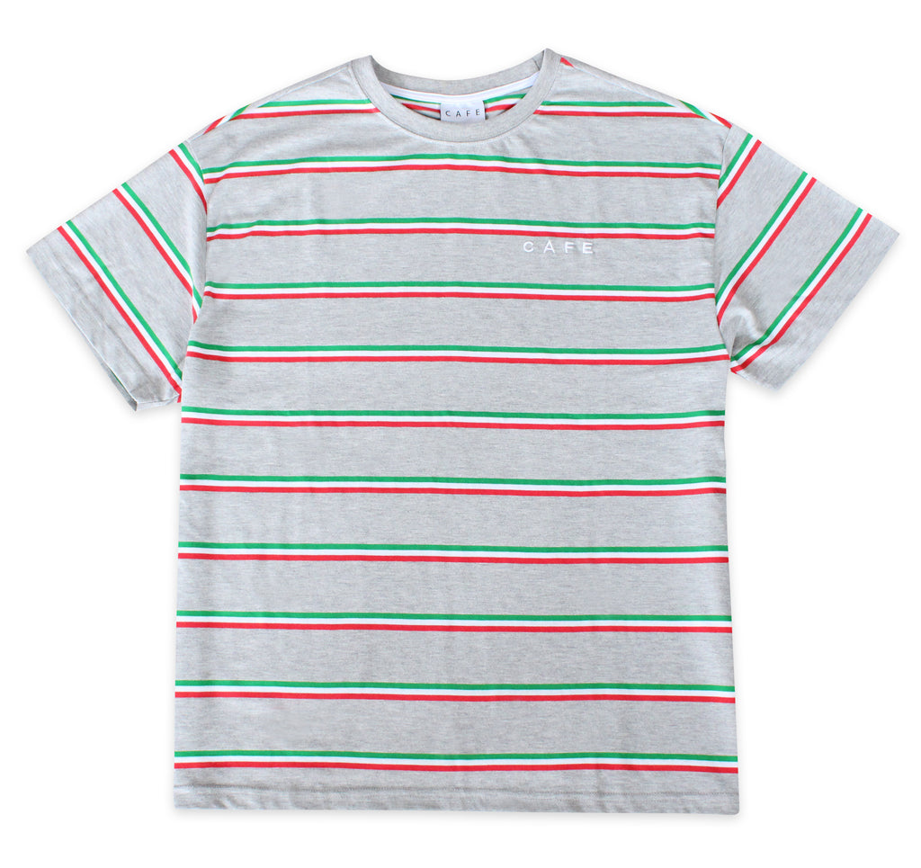 Stripe Tee (Heather/Green)
