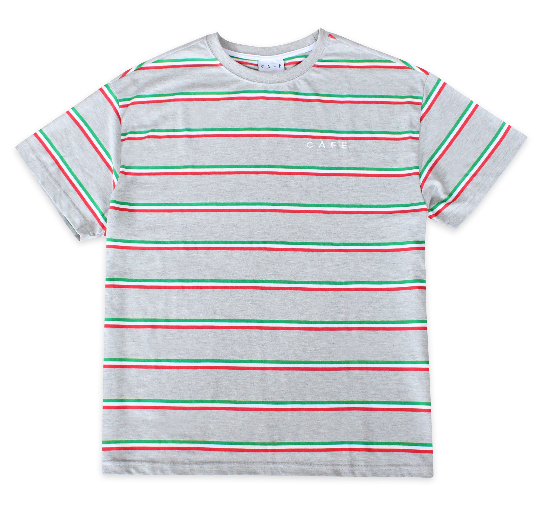 Stripe Tee (Heather/Green)