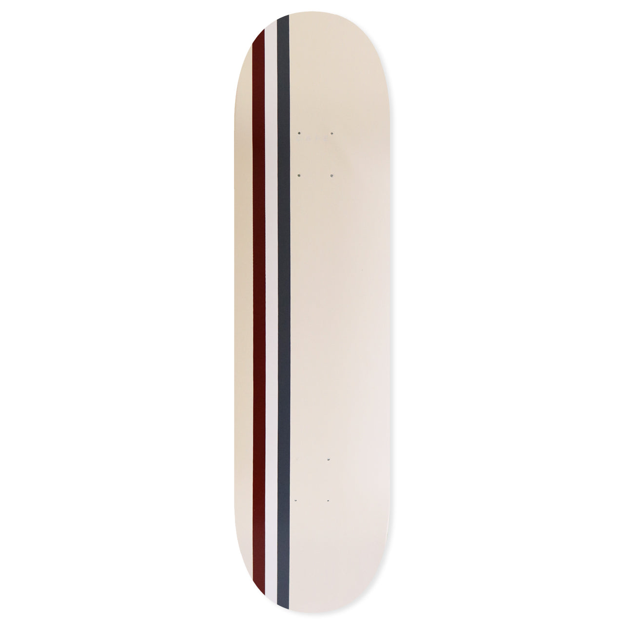 Stripe Deck - Cream/Burgundy/White/Navy