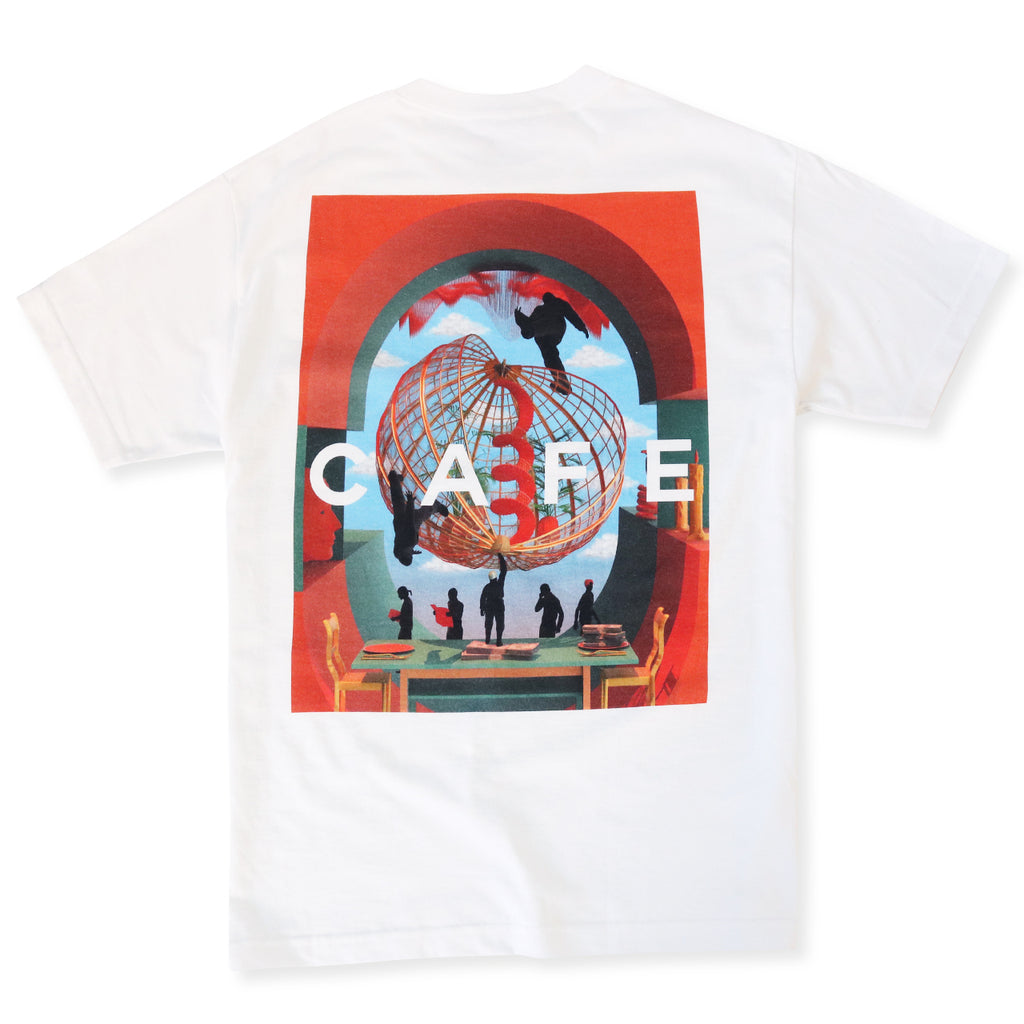 Tishk Monopoly Tee White