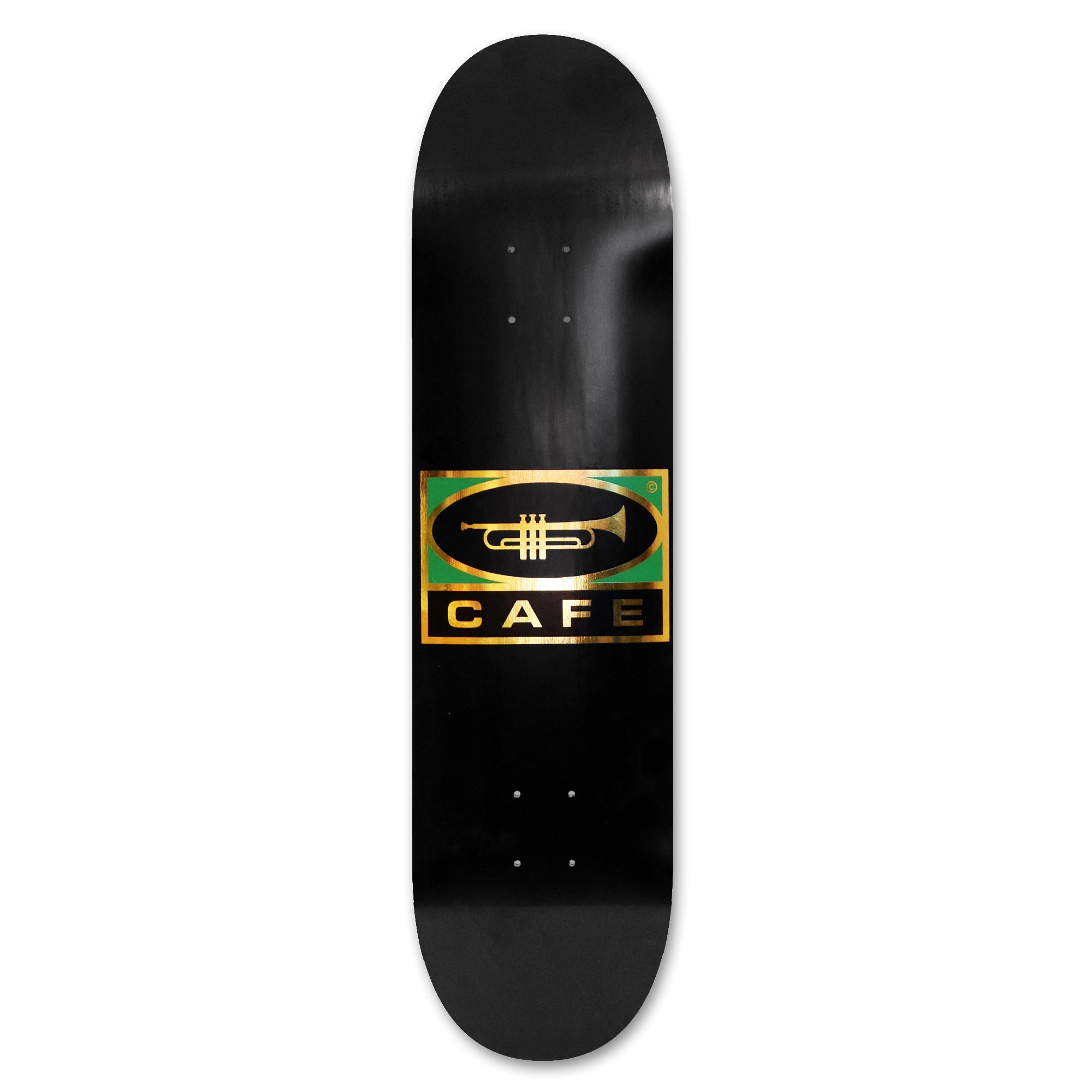 Trumpet Logo Deck Black/Gold