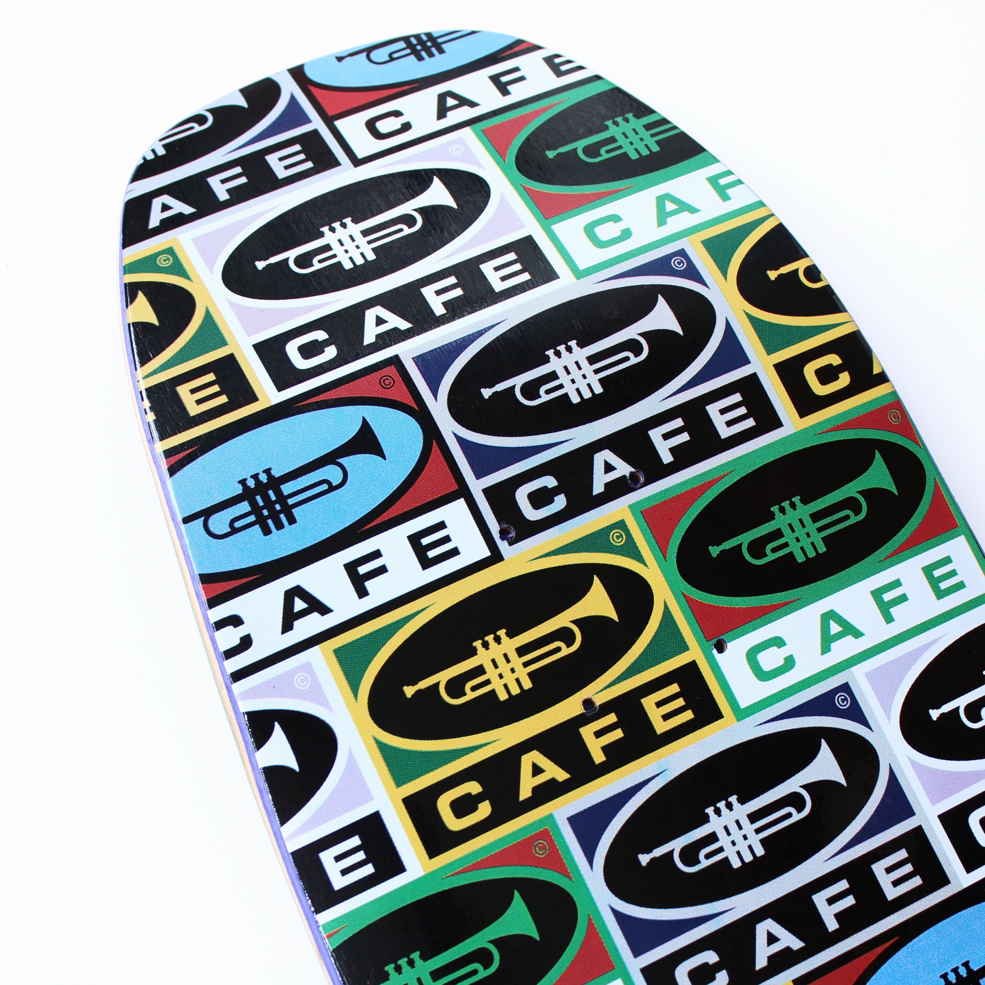 Trumpet Collage Cruiser Deck