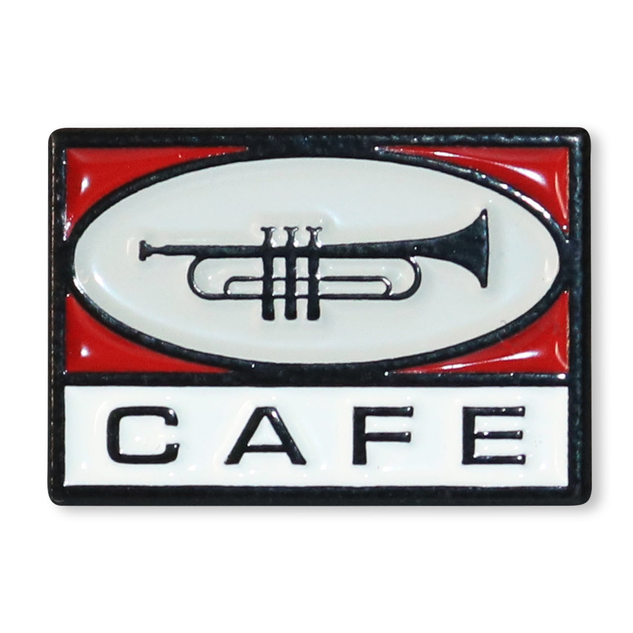 45 Pin Badge Cardinal