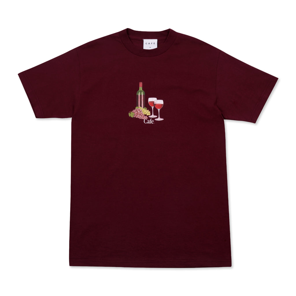 Vino Tee Burgundy