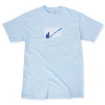 Was Nothing Real Tee Powder Blue